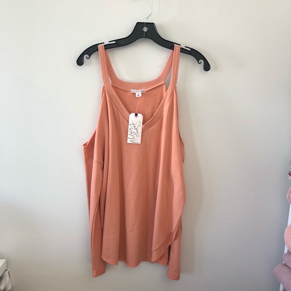 Melrose & Market Cold Shoulder Sweatshirt